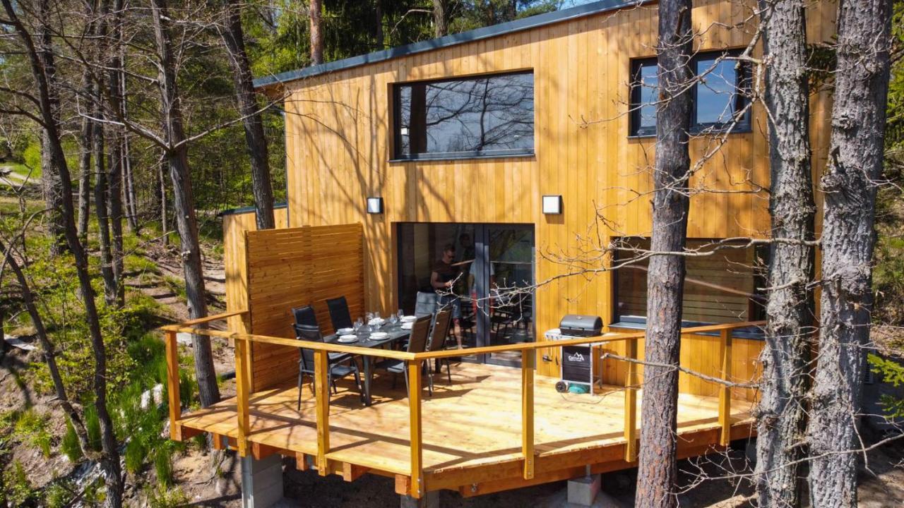 Riverside Cabin Doudleby Esterno foto