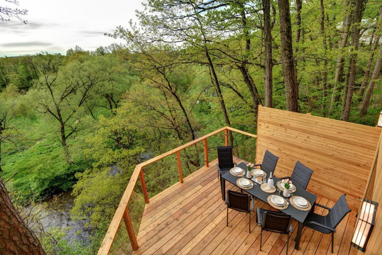 Riverside Cabin Doudleby Esterno foto